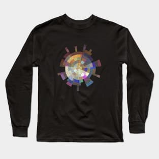 Geometric explosion Long Sleeve T-Shirt